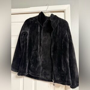 32 Degrees Black Fleece Jacket